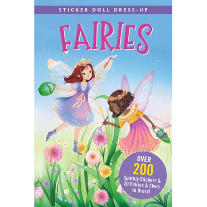 Fairies Sticker Doll Dress-Up Book - Paperback