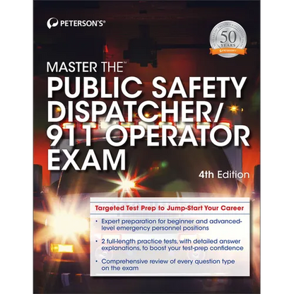Master the Public Safety Dispatcher/911 Operator Exam - Paperback