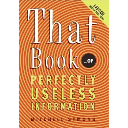 That Book: ...of Perfectly Useless Information - Paperback