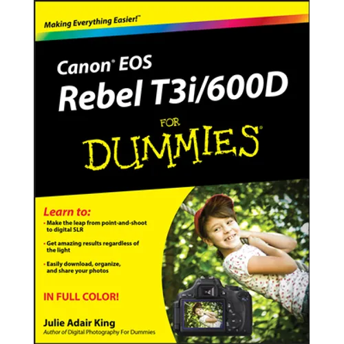 Canon EOS Rebel T3i / 600d for Dummies - Paperback