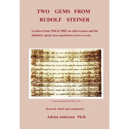 Two Gems from Rudolf Steiner - Paperback