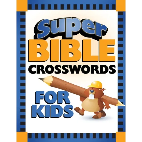 Super Bible Crosswords for Kids - Paperback