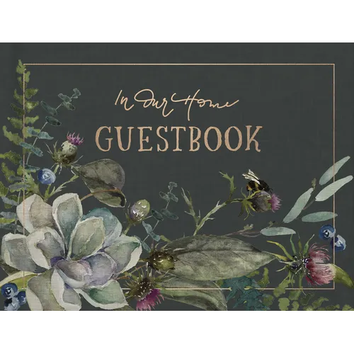 In Our Home Guestbook - Hardcover