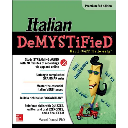 Italian Demystified, Premium 3rd Edition - Paperback