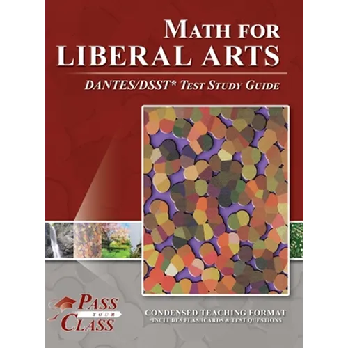 Math for Liberal Arts DANTES / DSST Test Study Guide - Hardcover