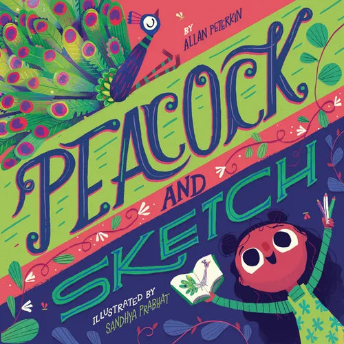 Peacock and Sketch - Hardcover