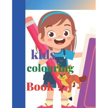 Kids Colouring Book: Suitable for 5 to 8 years old children, who loves colouring - Paperback