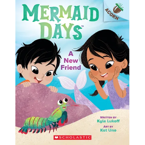 A New Friend: An Acorn Book (Mermaid Days #3) - Paperback