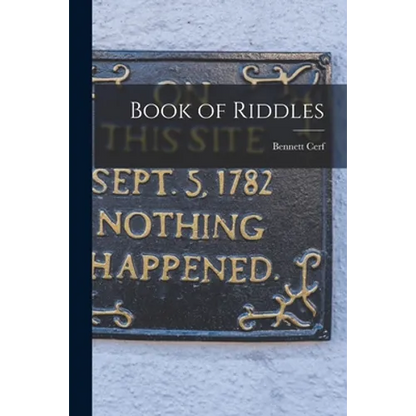 Book of Riddles - Paperback