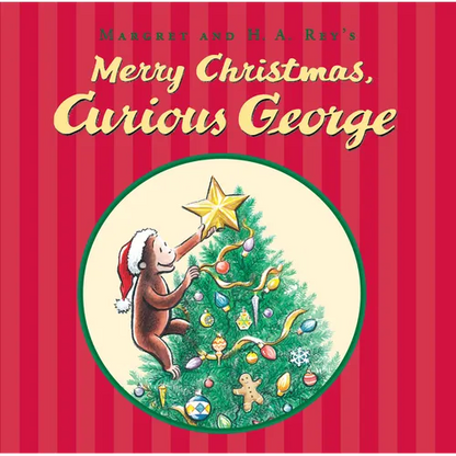 Merry Christmas, Curious George: A Christmas Holiday Book for Kids - Hardcover