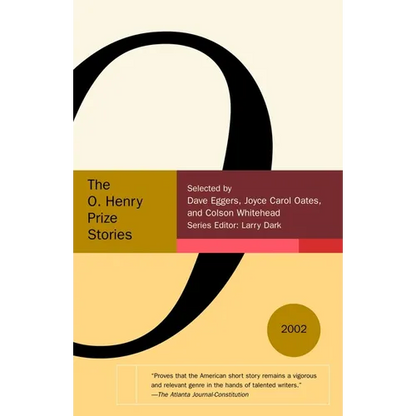 The O. Henry Prize Stories 2002 - Paperback