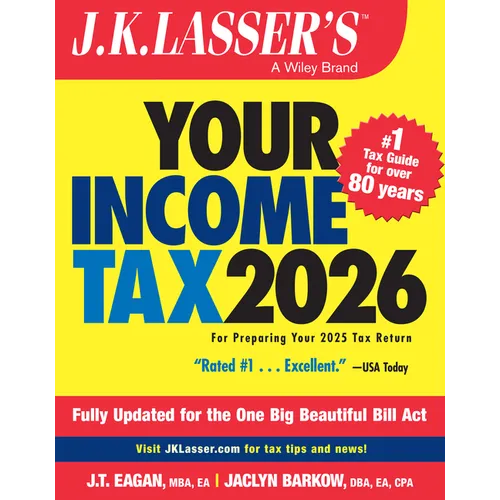 J.K. Lasser's Your Income Tax 2026: For Preparing Your 2025 Tax Return - Paperback