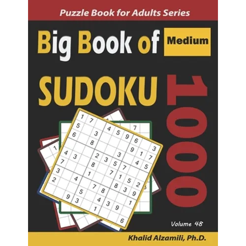 Big Book of Sudoku: 1000 Medium Puzzles - Paperback