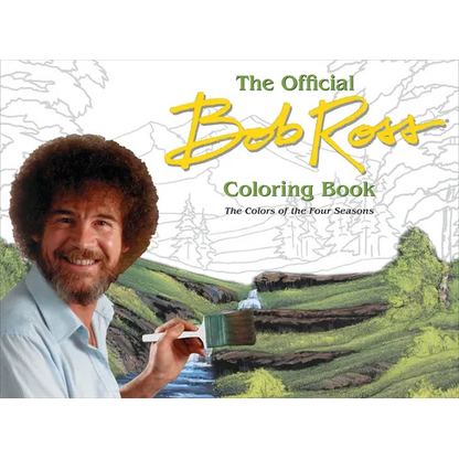 The Official Bob Ross Coloring Book: The Colors of the Four Seasons - Paperback