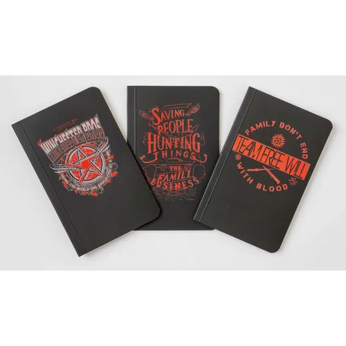 Supernatural Pocket Notebook Collection (Set of 3) - Paperback