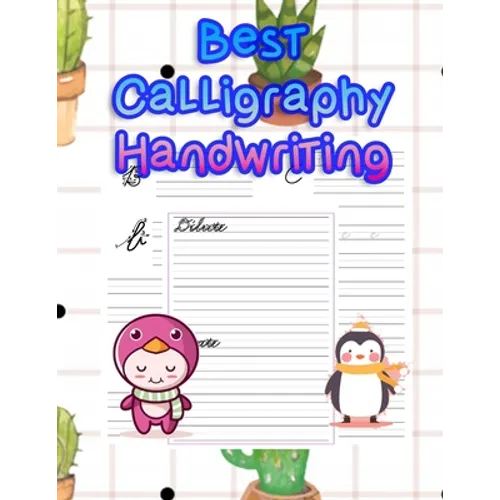 Best Calligraphy Handwriting: handwriting tracing workbook-handwriting practice paper for kids-handwriting practice sheets - Paperback