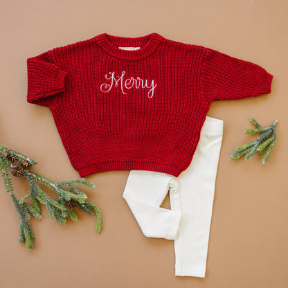 Ribbed Bamboo Leggings for Kids - Multiple Colors