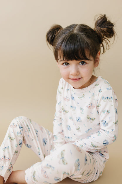 Luna Moths 2pc Bamboo Pajamas