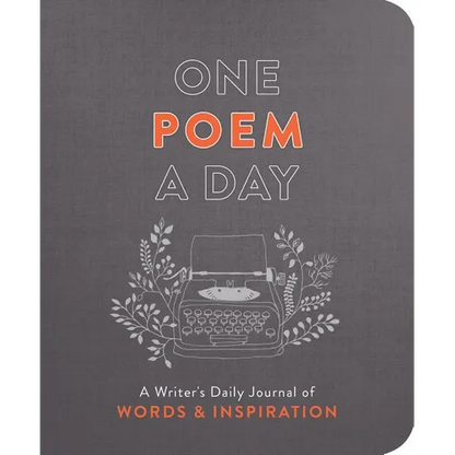 One Poem a Day: A Writer's Daily Journal of Words & Inspiration - Paperback