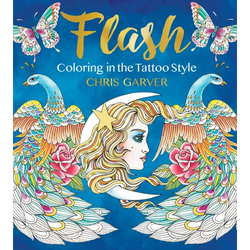 Flash: Coloring in the Tattoo Style - Paperback