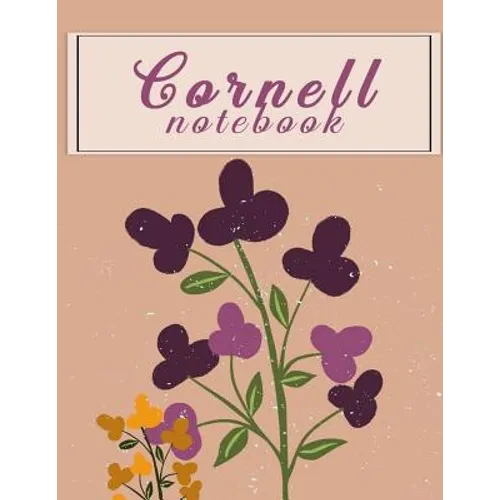 Cornell Notebook: Note Taking Notebook, for Students, Writers, School Supplies List, Notebook 8.5 X 11- 120 Pages - Paperback