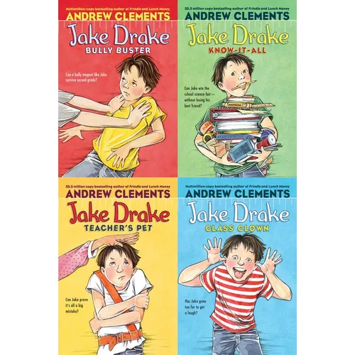 The Jake Drake Collected Set: Jake Drake, Know-It-All; Jake Drake, Bully Buster; Jake Drake, Teacher's Pet; Jake Drake, Class Clown - Boxed Set