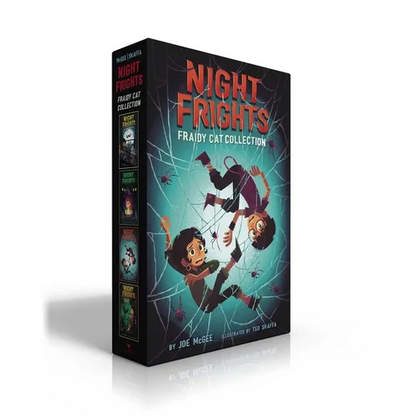 Night Frights Fraidy-Cat Collection (Boxed Set): The Haunted Mustache; The Lurking Lima Bean; The Not-So-Itsy-Bitsy Spider; The Squirrels Have Gone Nu - Paperback