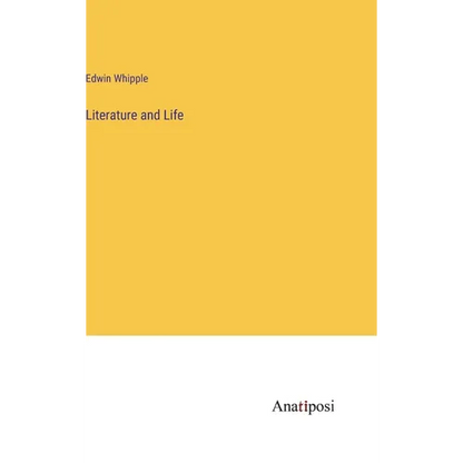 Literature and Life - Hardcover