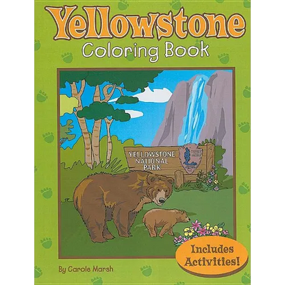 Yellowstone Coloring Book - Paperback