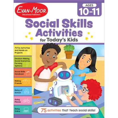 Social Skills Activities for Today's Kids, Ages 10-11 - Paperback