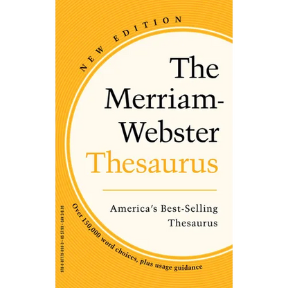 The Merriam-Webster Thesaurus - America's Best-Selling Thesaurus - Mass Market Paperback - Mass Market Paperbound