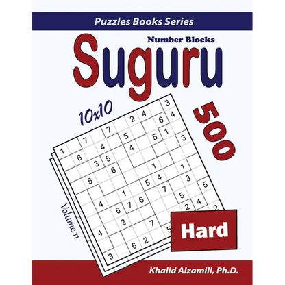 Suguru (Number Blocks): 500 Hard Puzzles (10x10) - Paperback