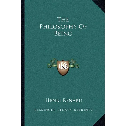 The Philosophy Of Being - Paperback