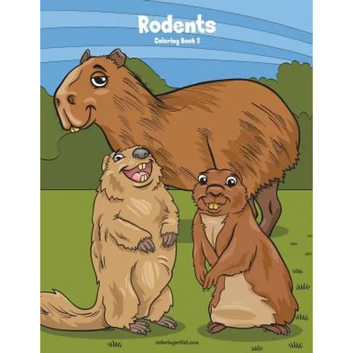 Rodents Coloring Book 2 - Paperback