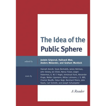 The Idea of the Public Sphere: A Reader - Paperback