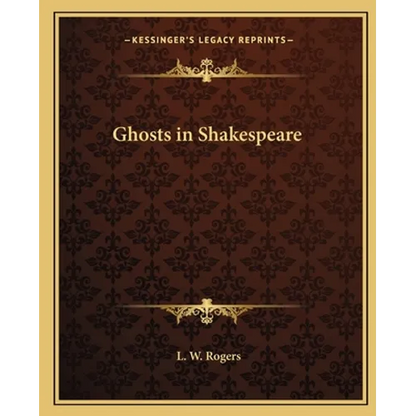 Ghosts in Shakespeare - Paperback