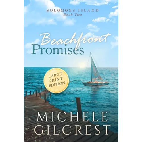 Beachfront Promises Large Print (Solomons Island Book Two) - Paperback