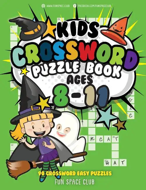 Kids Crossword Puzzle Books Ages 8-11: 90 Crossword Easy Puzzle Books for Kids - Paperback