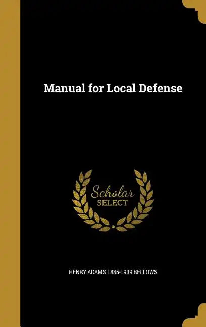 Manual for Local Defense - Hardcover