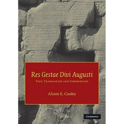 Res Gestae Divi Augusti - Paperback