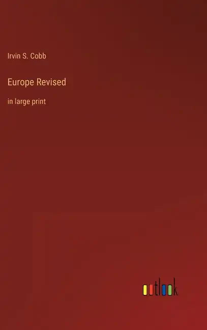 Europe Revised: in large print - Hardcover