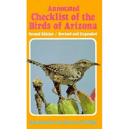 Annotated Checklist of the Birds of Arizona - Paperback