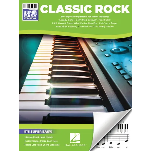 Classic Rock - Super Easy Songbook - Paperback