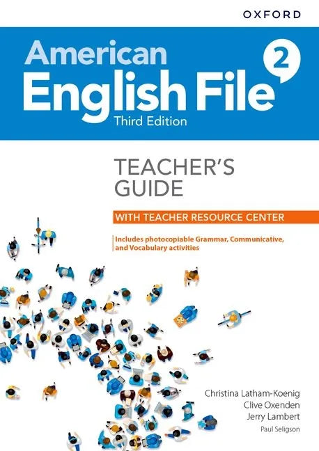 American English File 3e Teachers Book 2 Pack - Paperback