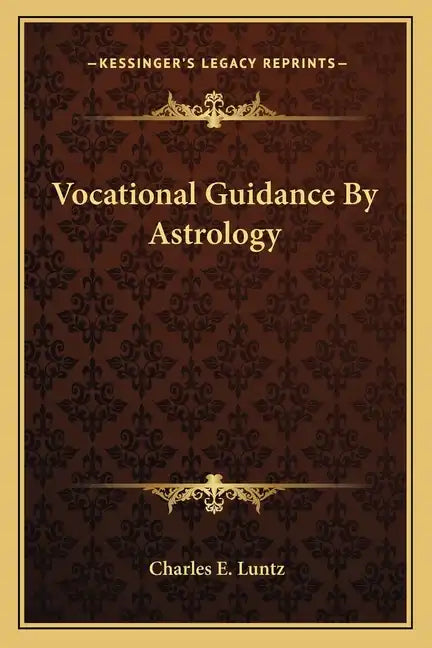 Vocational Guidance by Astrology - Paperback