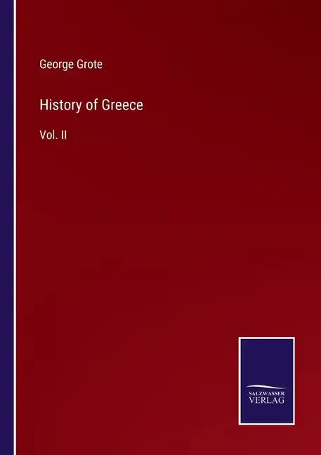 History of Greece: Vol. II - Paperback