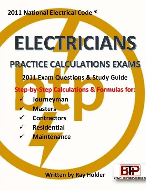 2011 Electricians Practice Calculations Exams - Paperback