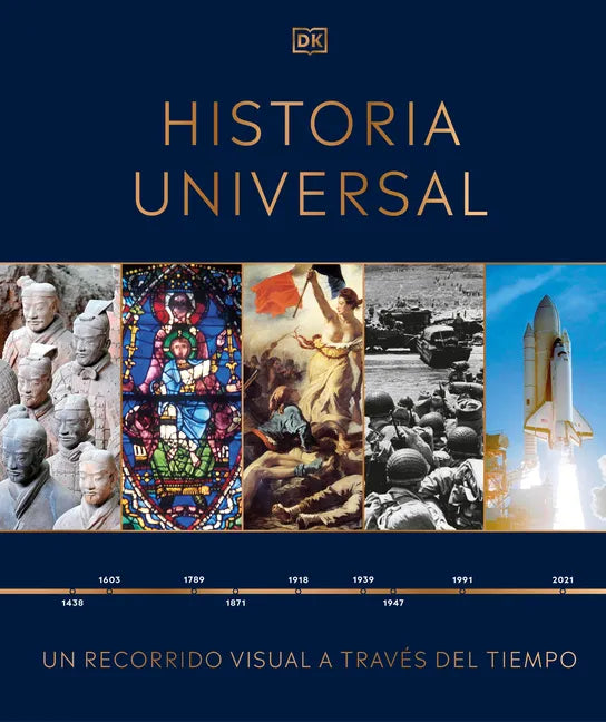 Historia Universal (Timelines of World History): Un Recorrido Visual a Través de Los Años - Hardcover