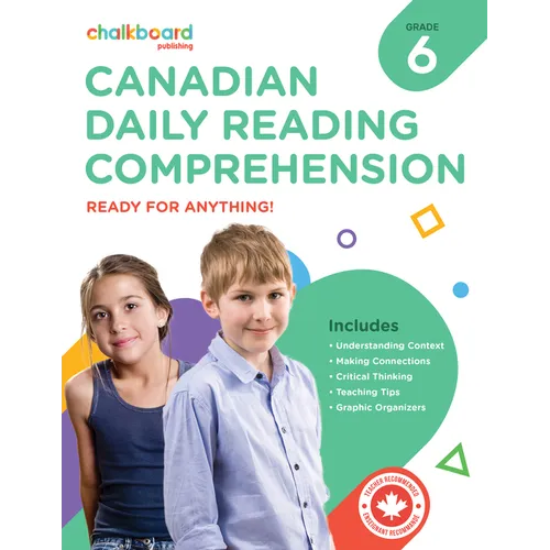 Canadian Daily Reading Comprehension 6 - Paperback