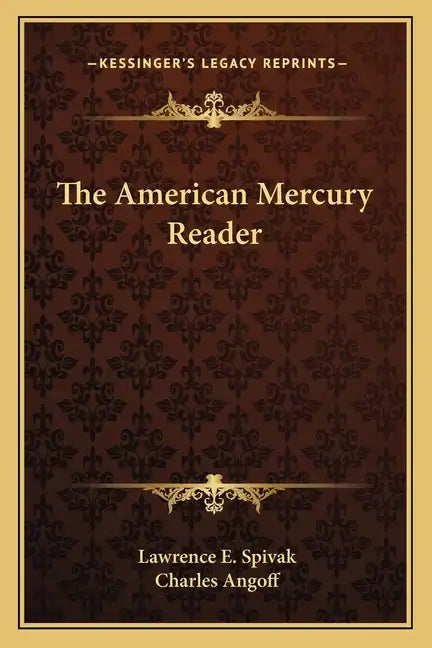 The American Mercury Reader - Paperback